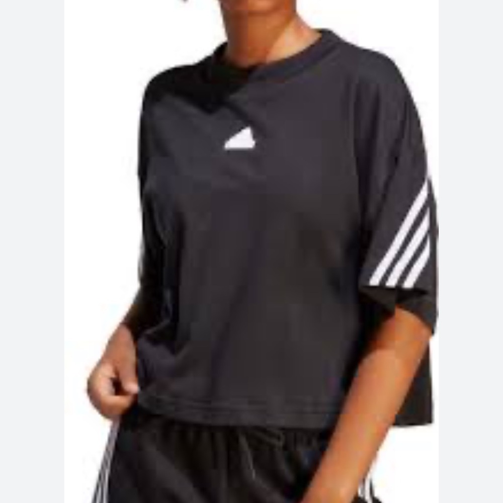Adidas future icons three stripe tee